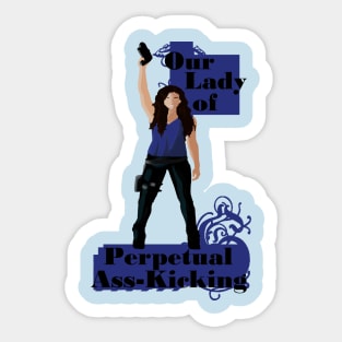 Perpetual @ss-Kicking Sticker